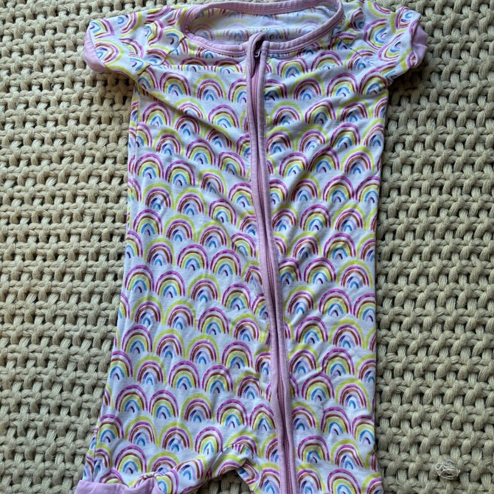 Little Sleepies Shortie Zippie 12-18mo